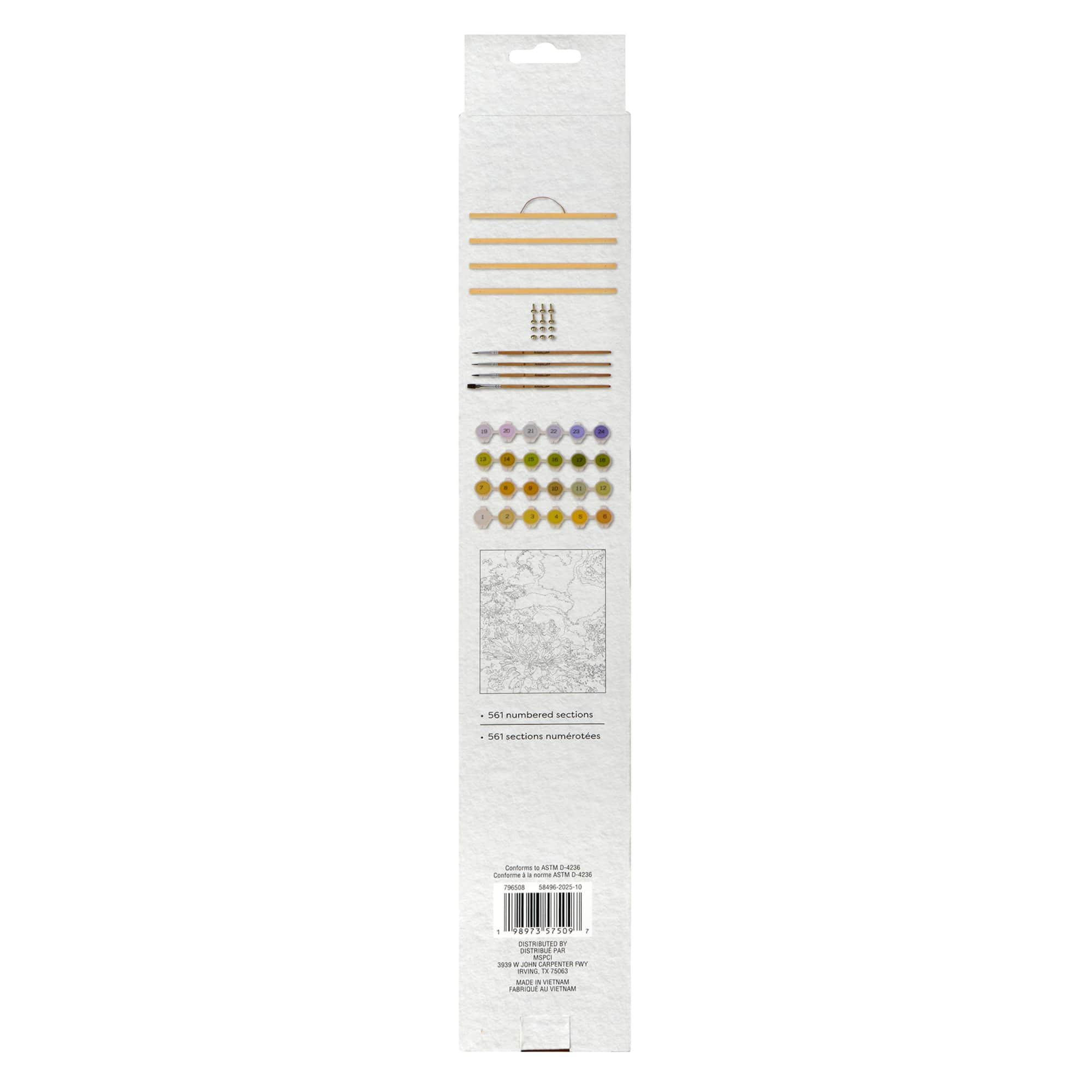 16" x 20" Dandelion Paint-by-Number Kit by Artist's Loft®